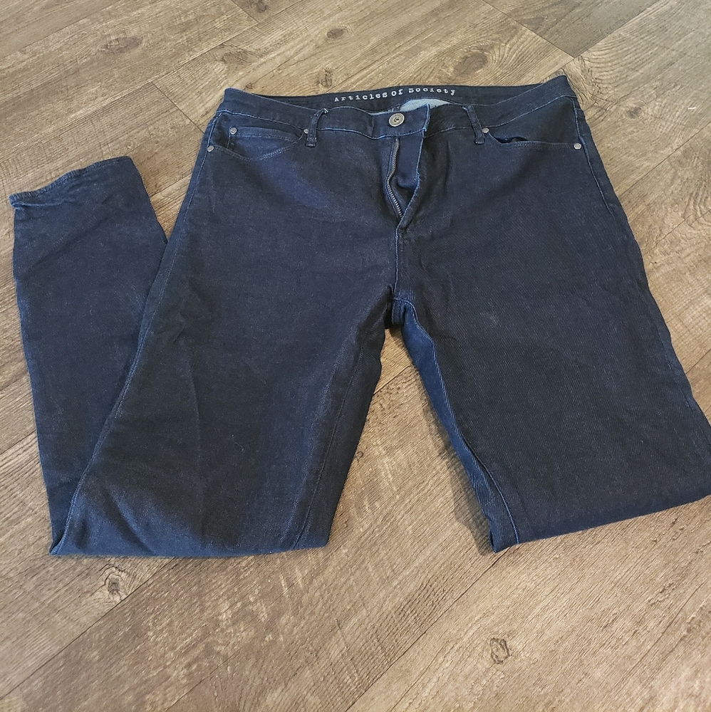 Articles of society feel blue skinny jeans size 31